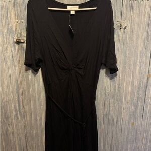 XL Black Motherhood Maternity Dress